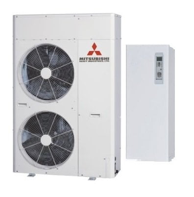Тепловий насос Mitsubishi Heavy 560, на 56кВт, повітря-вода