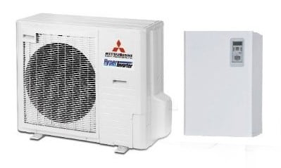 Тепловий насос Mitsubishi Heavy HeartGuard FDC 71 VNX/80H1 на 7,1кВт, Повітря-Вода