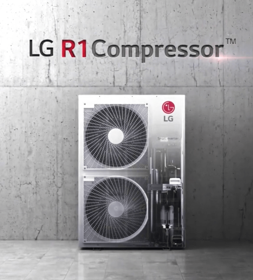 Инверторный тепловой насос LG Therma V Series IV – HU123MA.U33 / HN1639.NK3 Воздух-Вода на 12 кВт