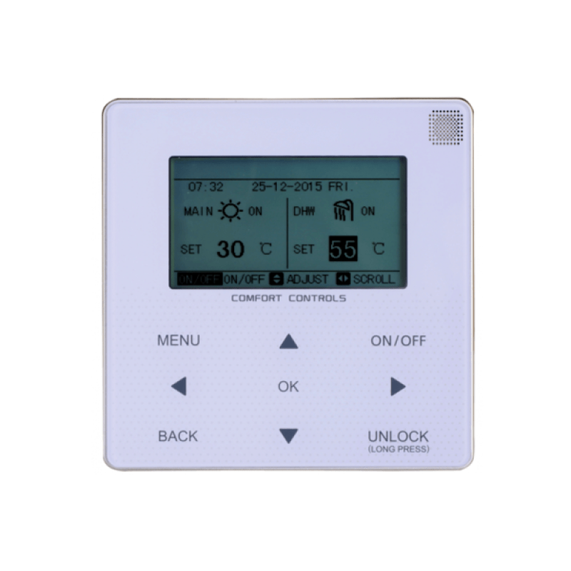 Тепловий насос моноблок Midea M-Thermal MHC-V16W/D2RN8 на 16.3 кВт Повітря-Вода, R32 фреон (380В)