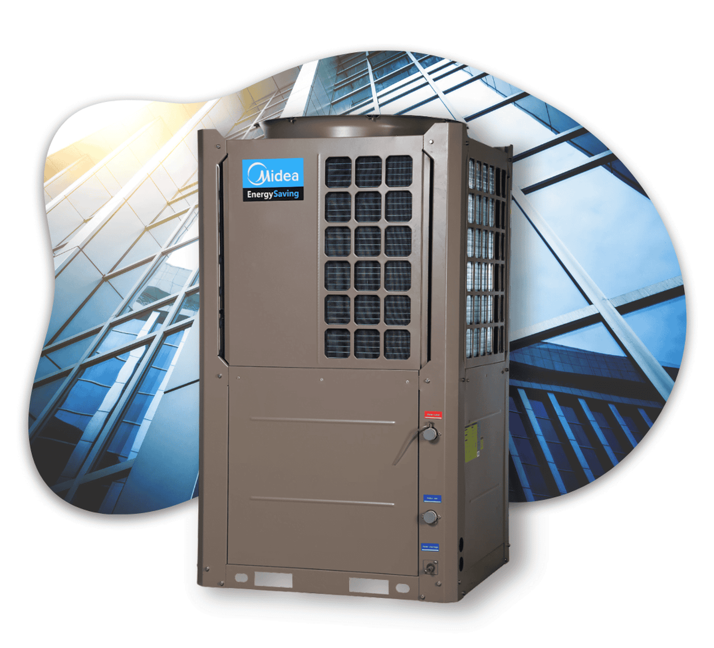 Тепловий насос Midea M-Thermal RSJ-420/SZN1-H на 39 кВт, моноблок повітря-вода