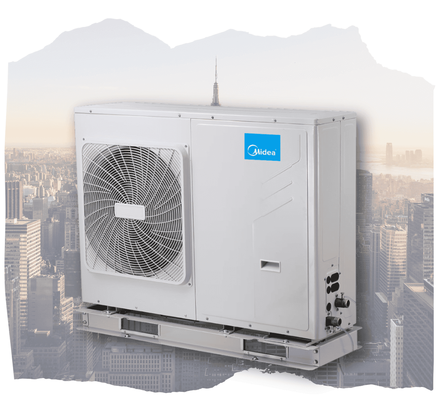 Тепловий насос моноблок Midea M-Thermal MHC-V5W/D2N8 на 5 кВт Повітря-Вода, R32 фреон