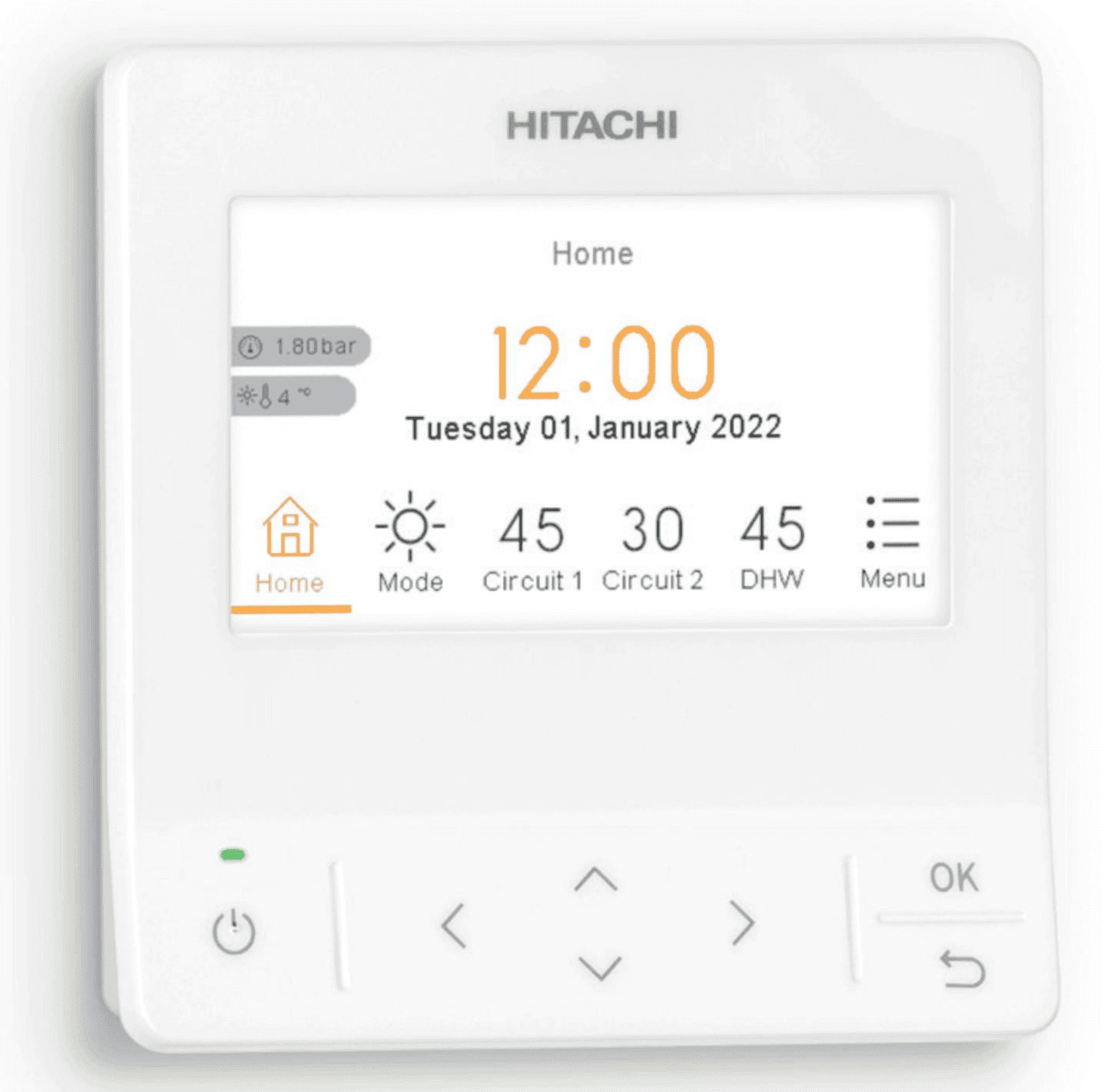 Тепловий насос HITACHI Yutaki S COMBI RWD-2.5RW1E-220S/RAS-2.5WHVRP1 на 6 кВт