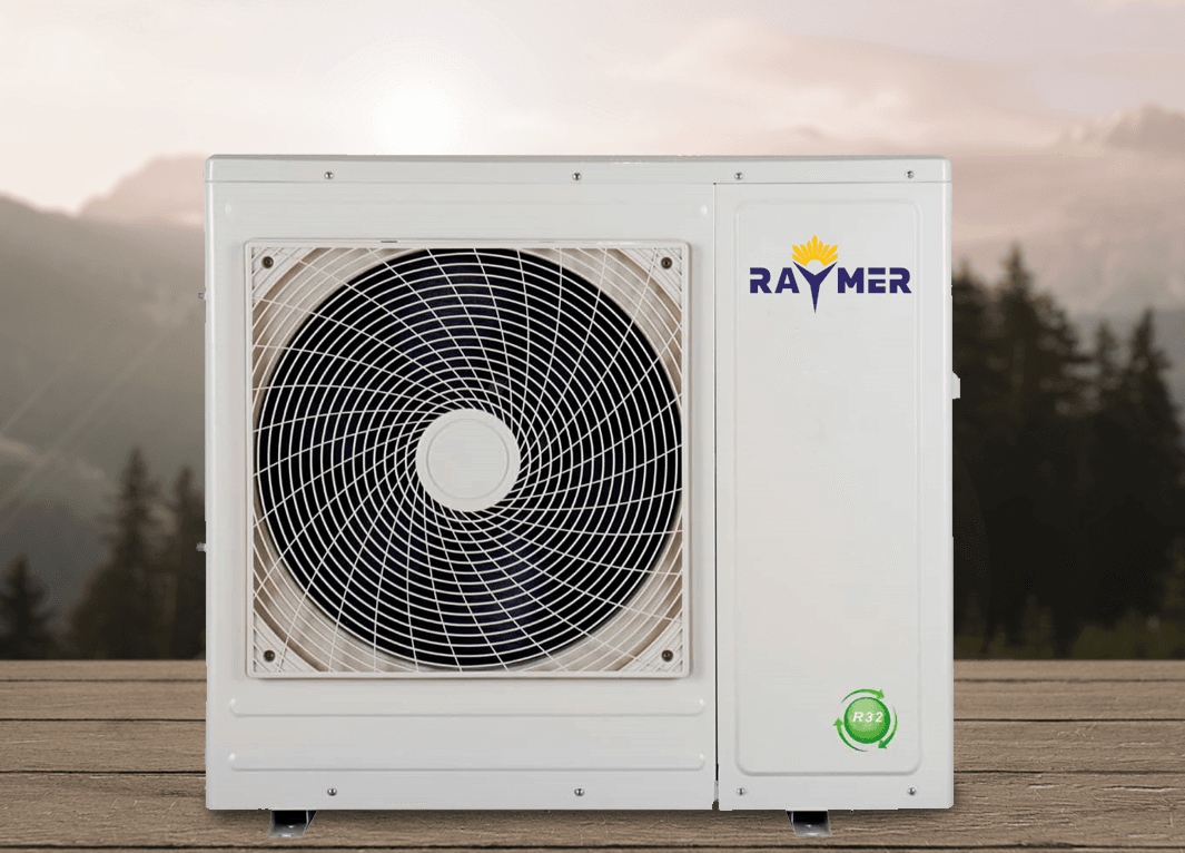 Тепловой насос воздух-вода Raymer RAY-07MN на 7 кВт, моноблочного типа On/Off, 220в