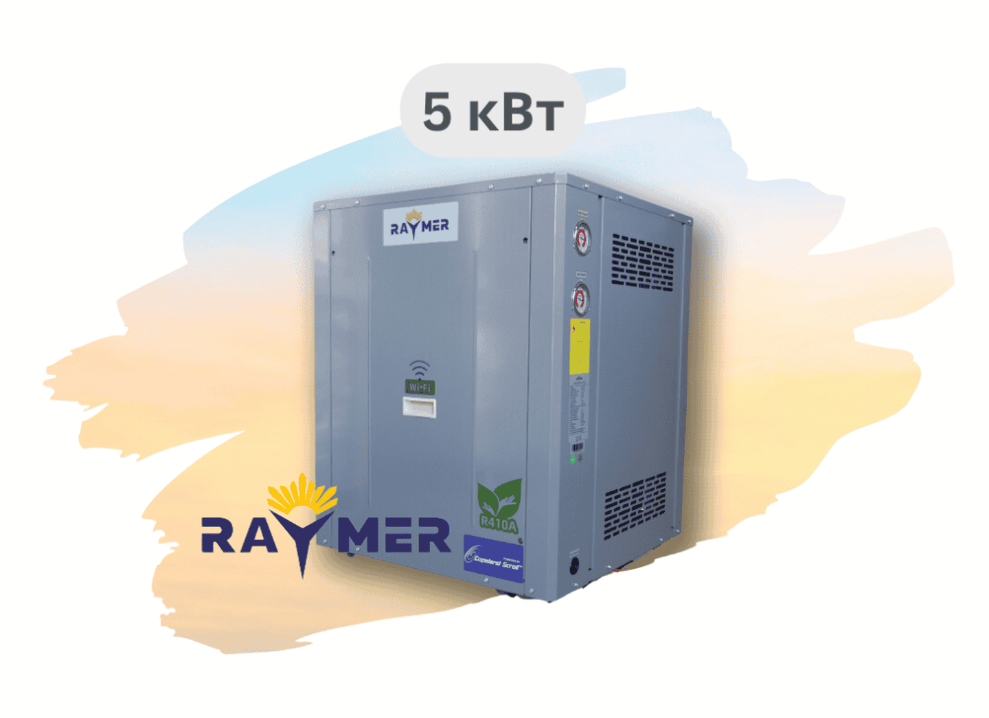 Геотермальний тепловий насос Raymer RAY-05WW вода-вода (грунтовий) 220V