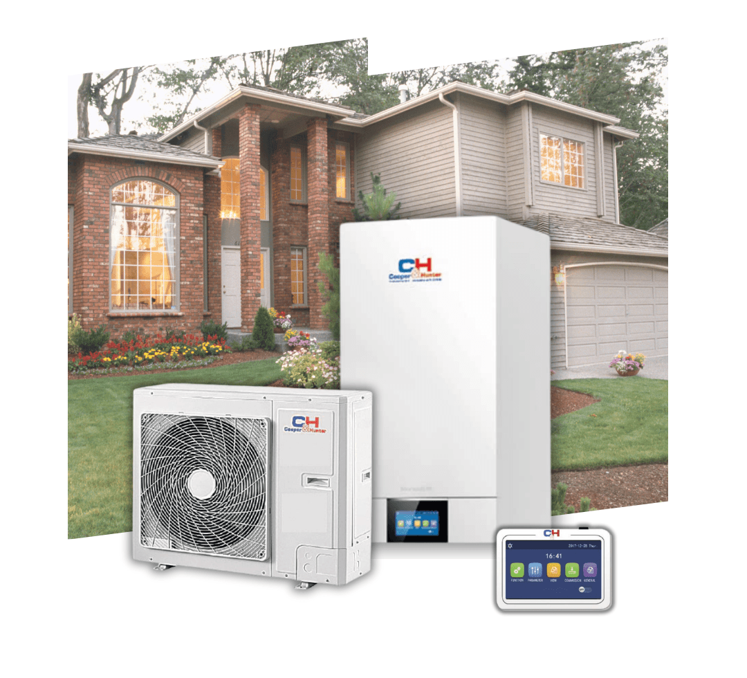 Тепловий насос Cooper&Hunter CH-HP12SIRK4  UNITHERM 3 Split нагрів до 80°C, на 12 кВт, при -25°C