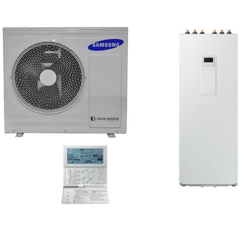 Тепловий насос Samsung ClimateHub TDM Plus з підлоговим гідромодулем AE066MXTPEH / AE200TNWTEH 7 кВт 220В