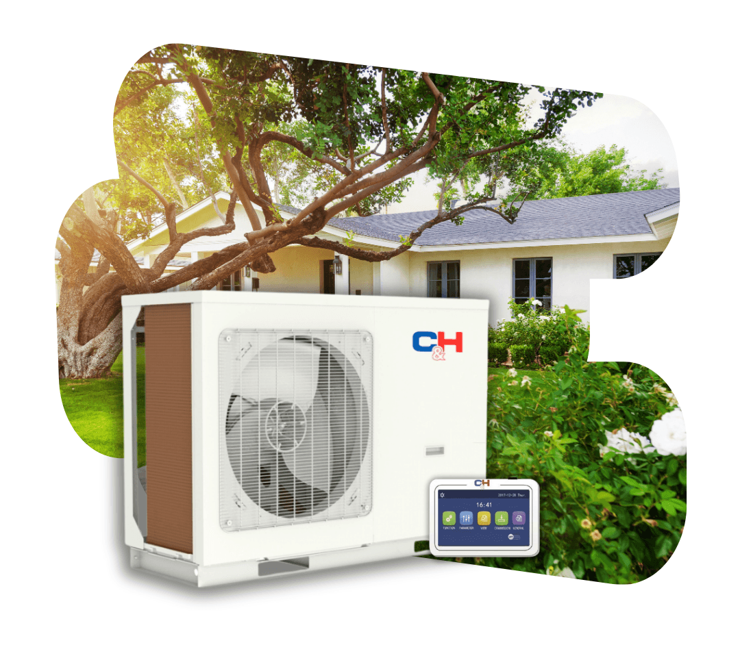 Тепловий насос Cooper&Hunter CH-HP4.0MIRK на 4 кВт, UNITHERM MONOTYPE, до -30 °С