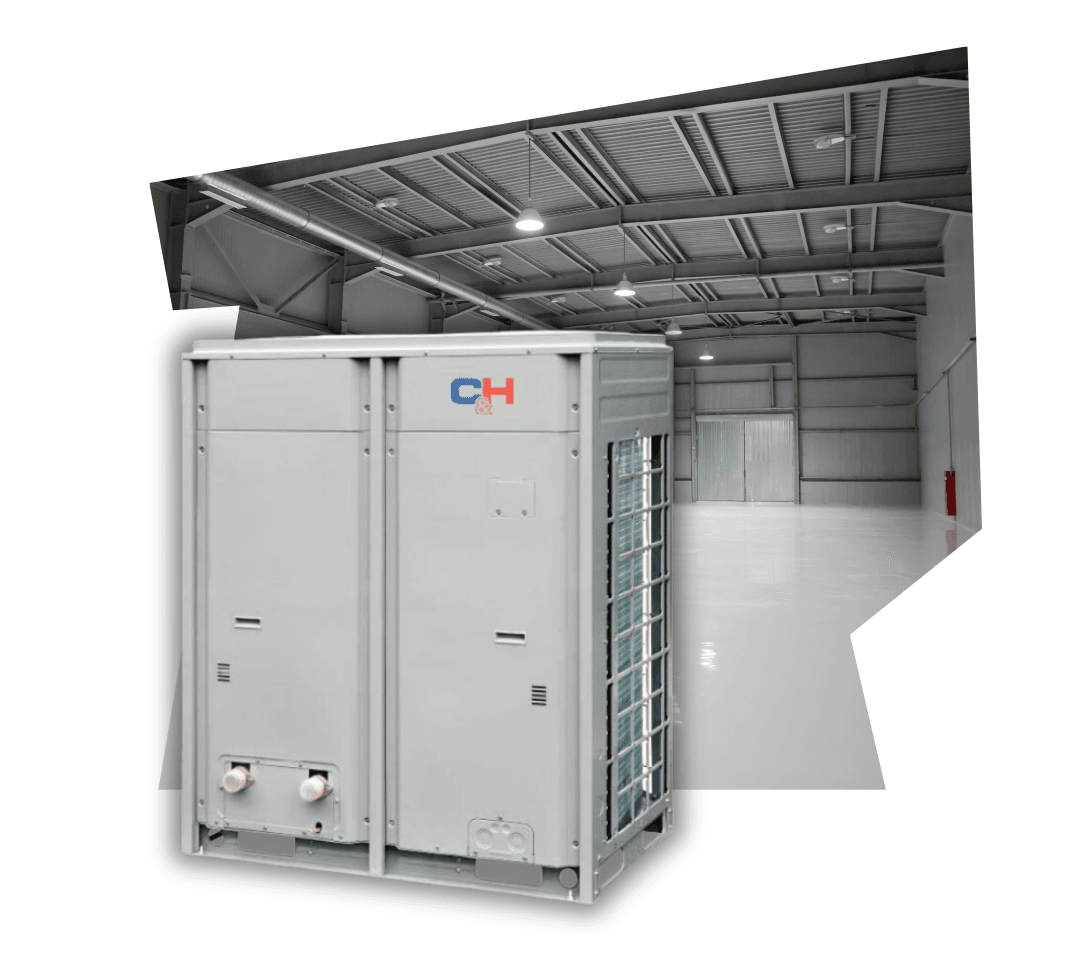 Тепловий насос Cooper&Hunter CH‑HP40СMFNM, на 40 кВт, для нагріву води, рециркуляційного типу, ON/OFF