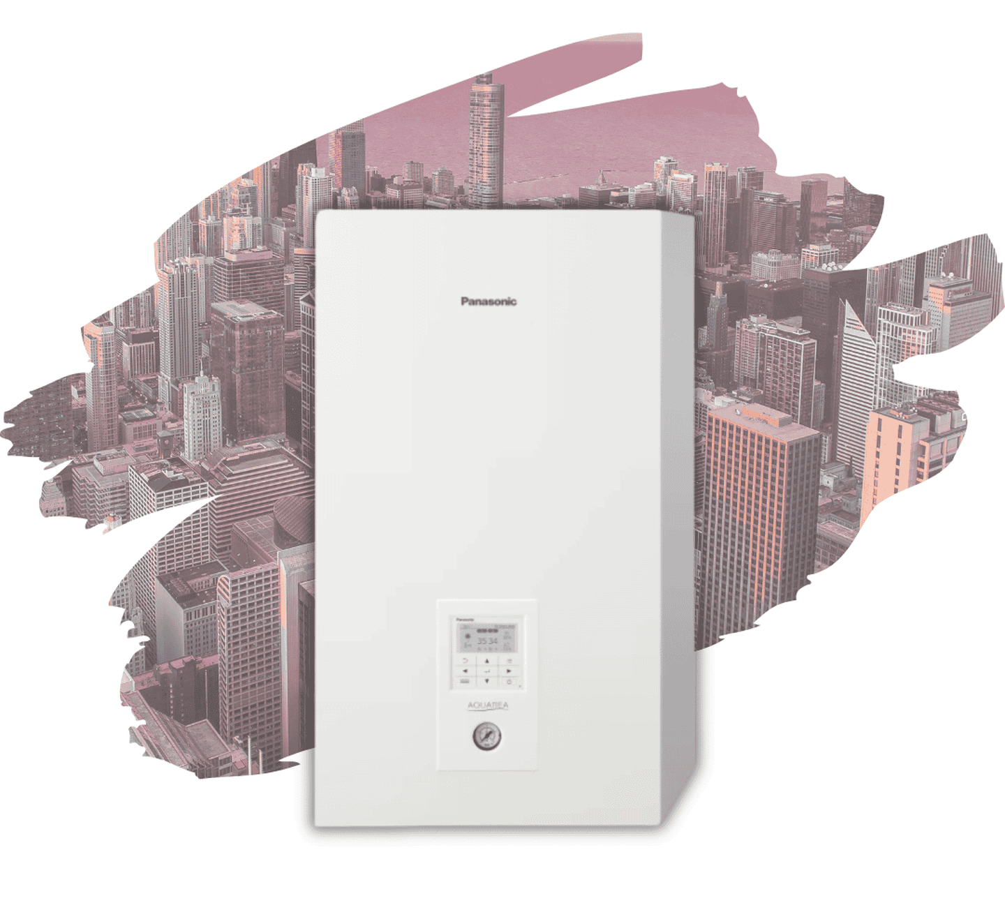 Гидромодуль Panasonic Aquarea T-CAP WH-SQC12H9E8 на 12 кВт, до 120 м², 380В