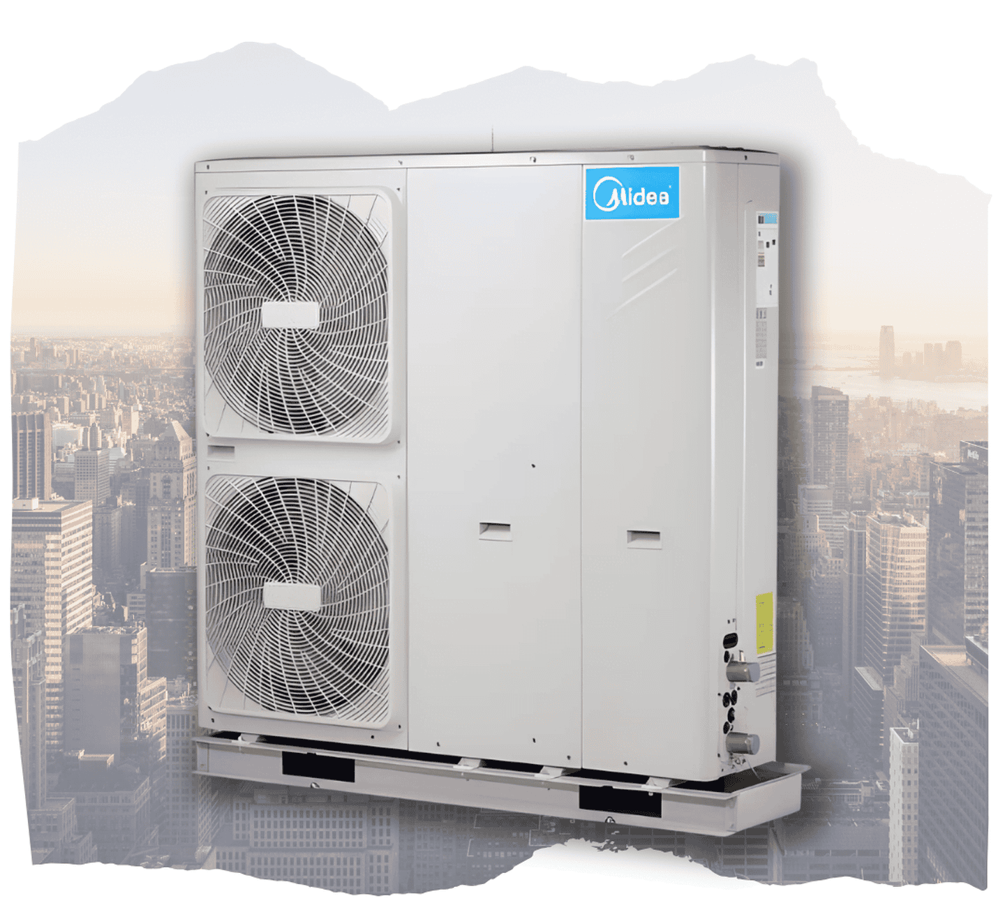 Тепловий насос моноблок Midea M Thermal MHC-V30W/D2RN8-B Модульний на 30 кВт, 380 В
