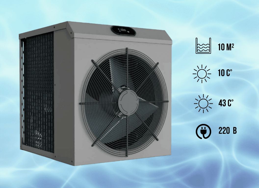 Тепловий насос Fairland Cube AVCB03/SHP03 (3.5 кВт), 220 В