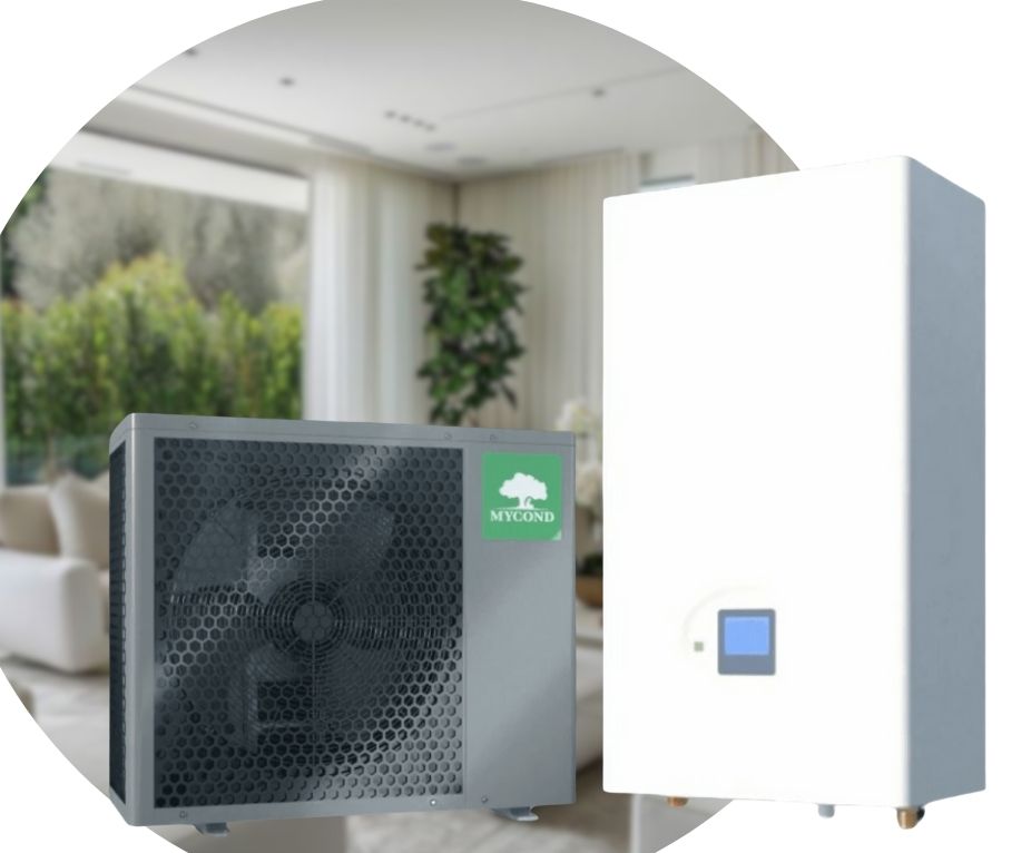 Тепловий насос MYCOND BeeHeat MHS-N12BH/MHS-U12BH повітря-вода на 12,1 кВт
