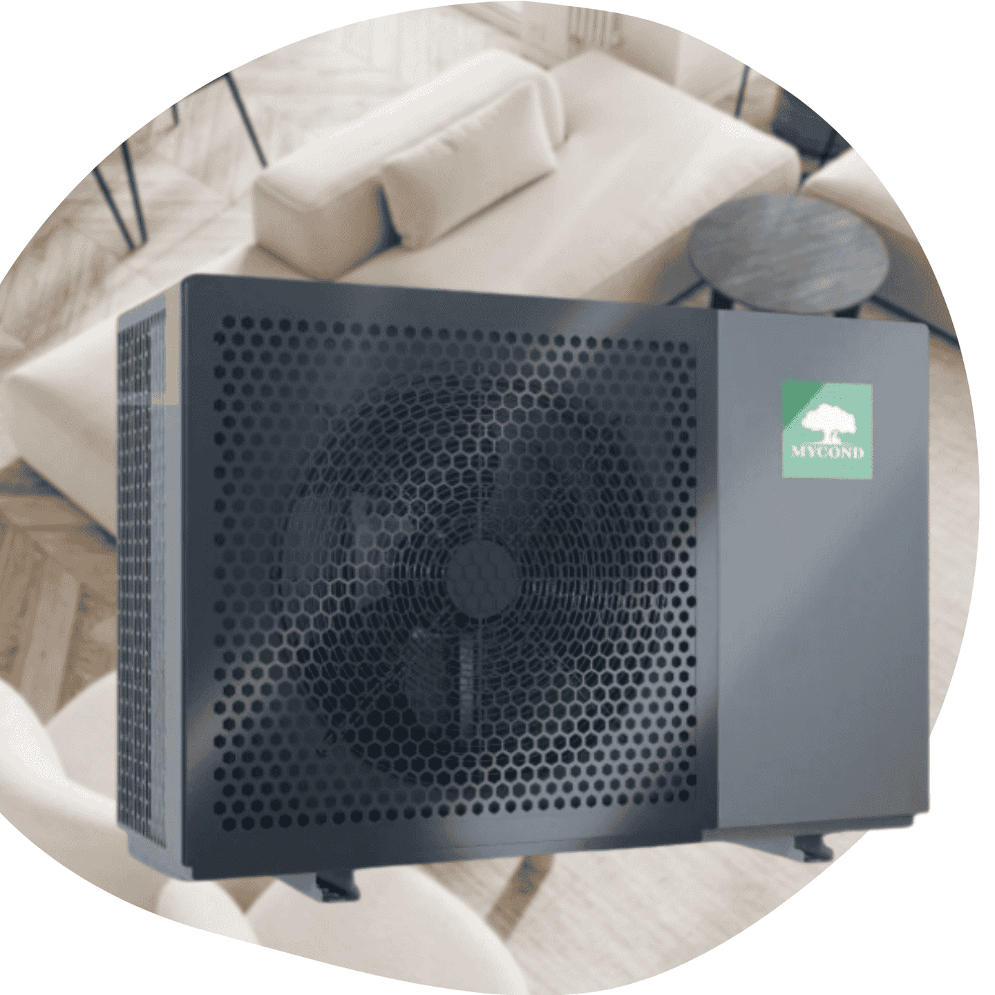 Тепловий насос MYCOND BeeEco MHCM12SU3A повітря-вода 12.2 кВт 380 В