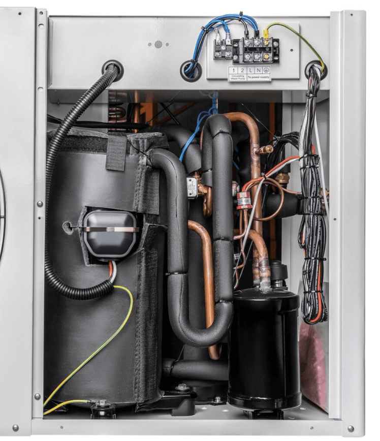 Тепловой насос (моноблок) LogicPower LP-05 на 5 кВт, 220, 50 кв. м