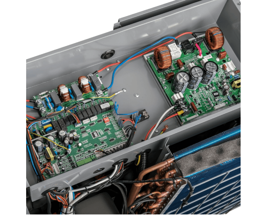 Тепловой насос инверторный (моноблок) LogicPower LP INV-16 на 14 кВт, 220В, 140 кв. м