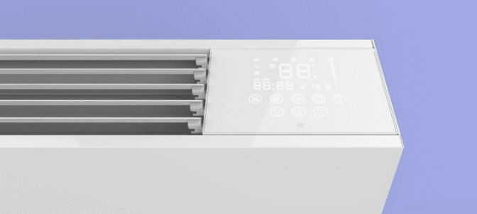 Підлоговий фанкойл Altek Slim 6 4.4 кВт, обігрів/охолодження до 45 м²