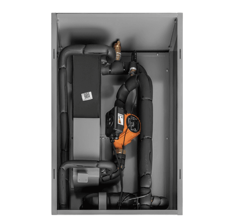 Інверторний тепловий насос (спліт-система) LogicPower LP SINV-15 на 15 кВт, 220В, 150 кв. м