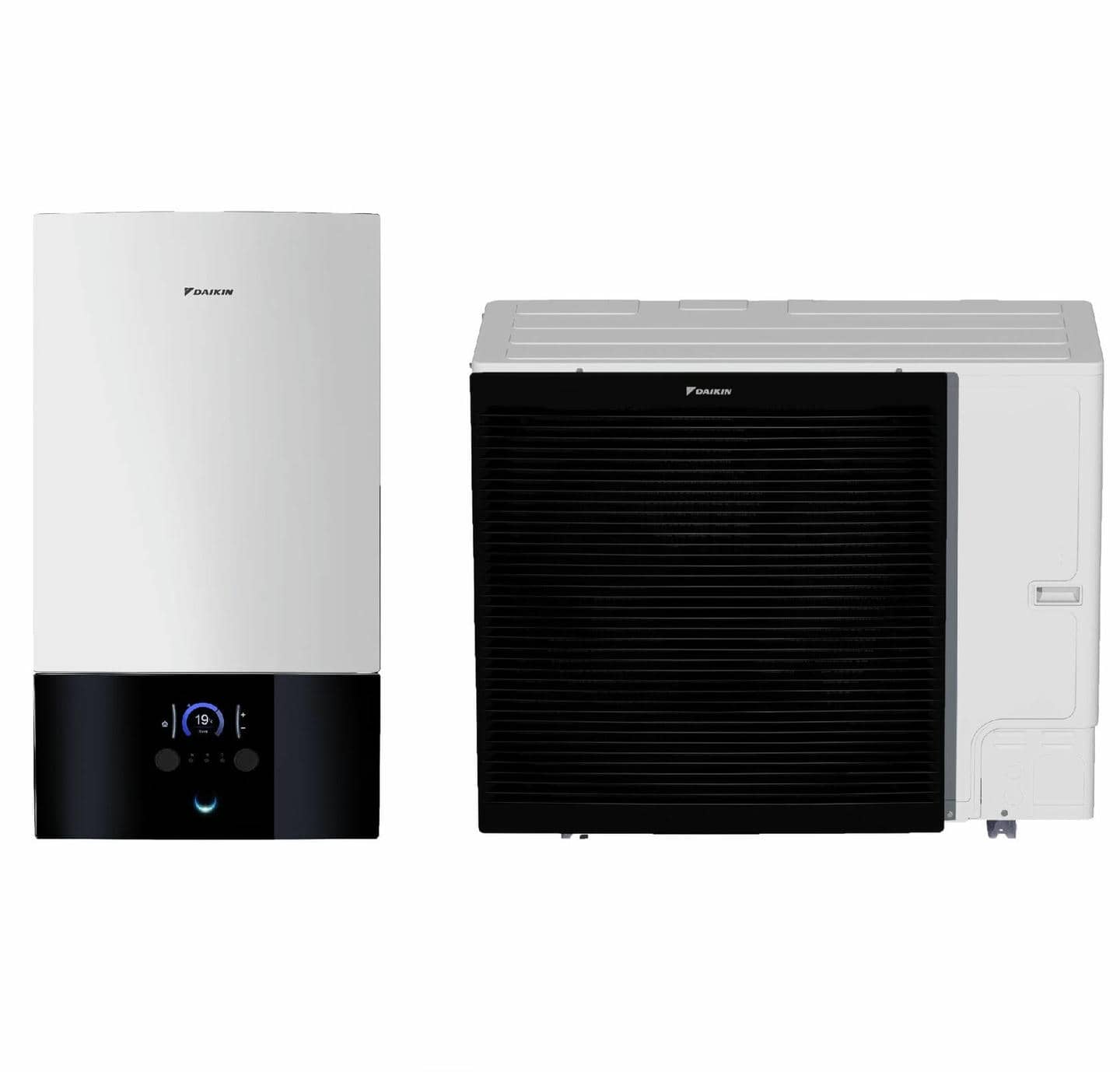 Тепловий насос Daikin Altherma 3 ERLA16DW1/EBBX16D9W на 16 кВт, 380 В, до 160 м² (водонагрівач 9 кВт)