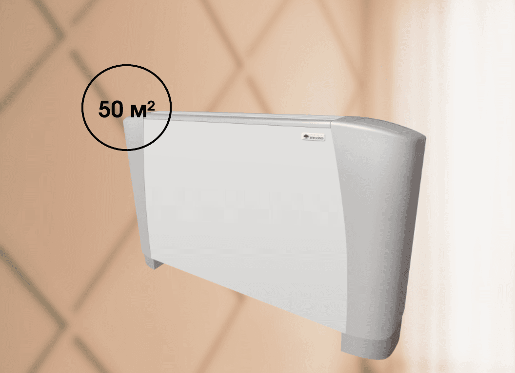 Універсальний фанкойл Mycond SEC/F 8.3 (5,69кВт), 50 Па, площа до 50 м²