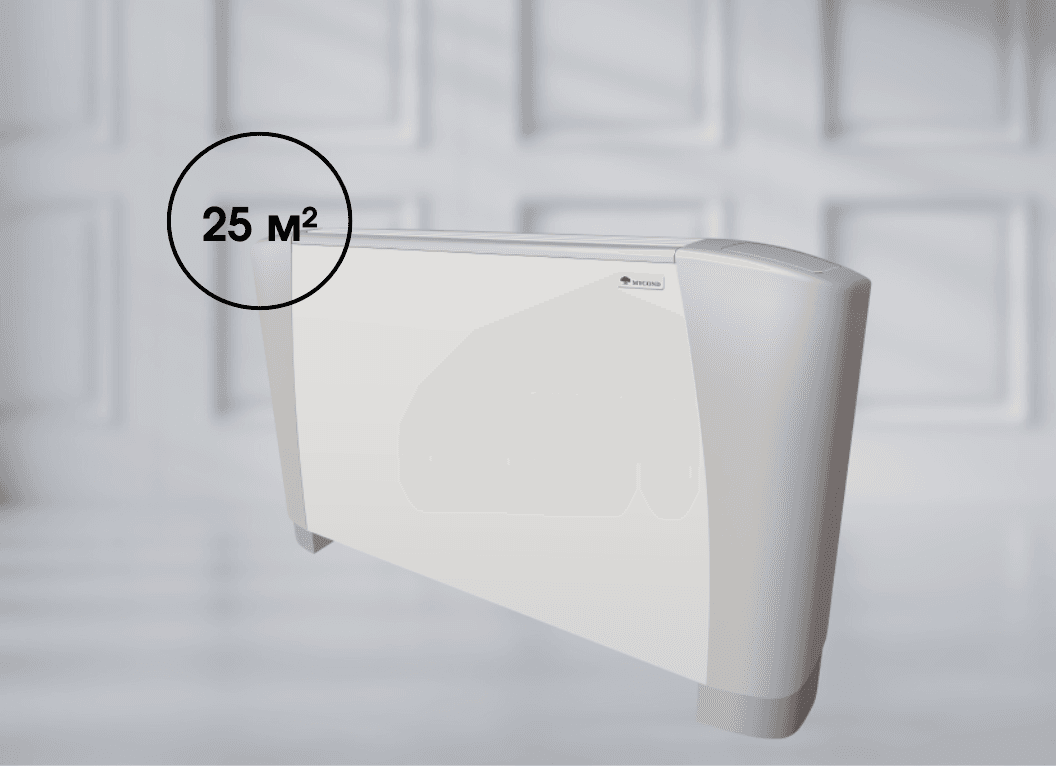 Універсальний фанкойл Mycond SEC/F 4.4 (3,5 кВт), 50 Па, площа до 25 м² (4-рядний)