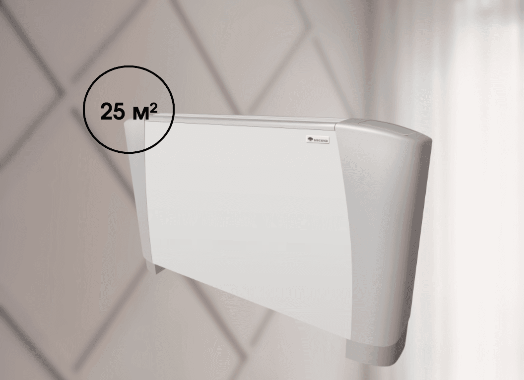 Універсальний фанкойл Mycond SEC/F 4.3 (3,41 кВт), 50 Па, площа до 25 м²