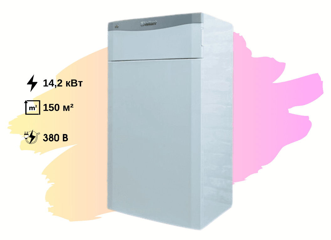 Тепловой насос геотермальный Vaillant flexoTHERM exclusive VWF 157/4 вода-вода (грунтовой) 14,5 кВт, 380V