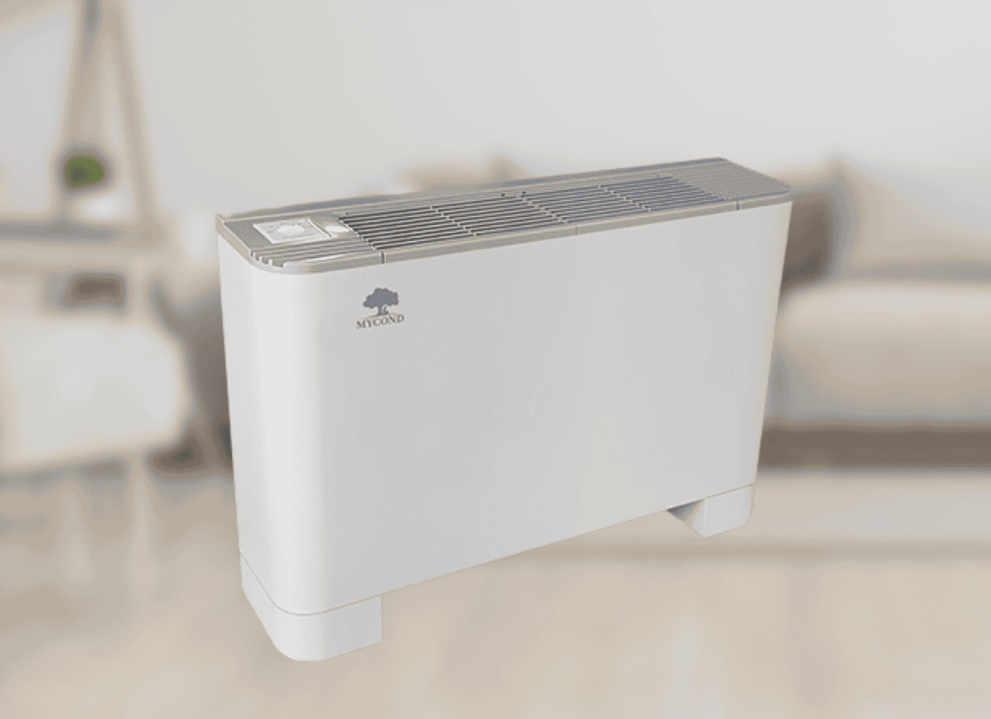 Пілоговий фанкойл Mycond MCFF-126, площа до 120 м², 12,6 кВт