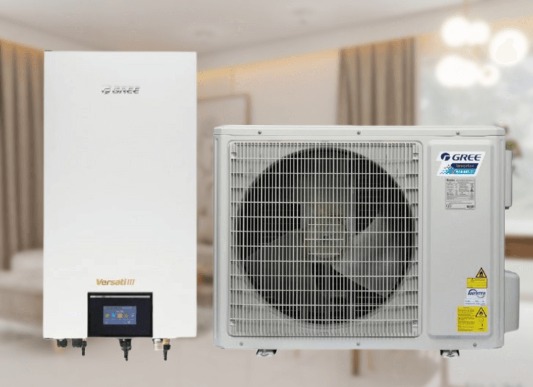 Тепловой насос Gree Versati III Split GRS-CQ8.0 Pd/NhH-M 8 кВт, 380 В, 80 м²