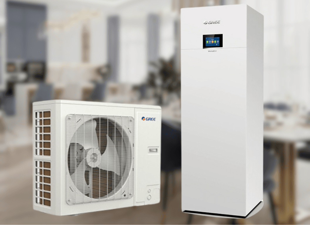 Тепловой насос Gree Versati III Split All in One GRS-CQ10PdG/NhH2-E 10 кВт, до 100 кв. м