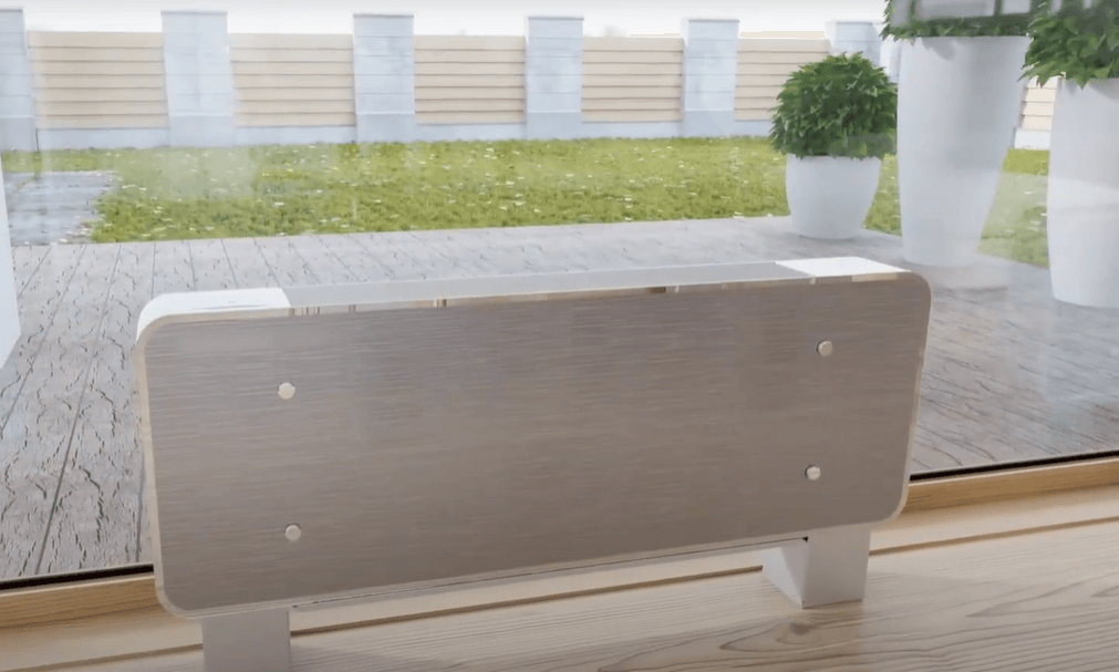 Підлоговий фанкойл Mycond SILVER GLASS LOW MC-SGL-400T2 1.9 кВт, площа обігріву 20 м²
