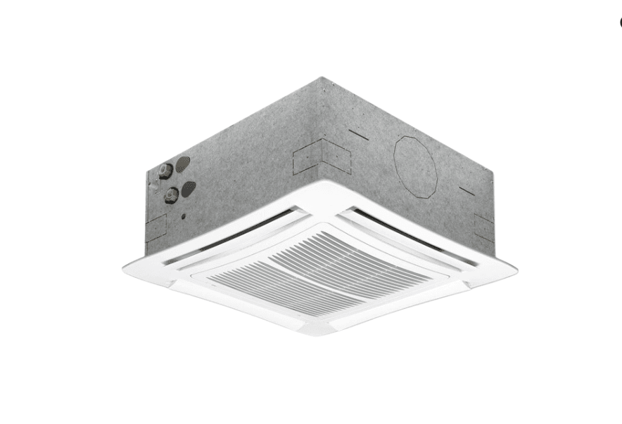 Касетний фанкойл Mycond Top Line (TL 3.6T) 4-х сторонній 4,44 кВт, площа до 40 м² (4-х трубний)