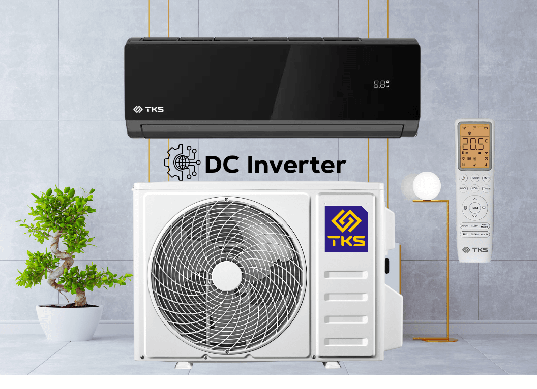 Кондиціонер TKS Elba Inverter TKS-08LD2B 2,2 кВт до 20 кв.м, фреон R32