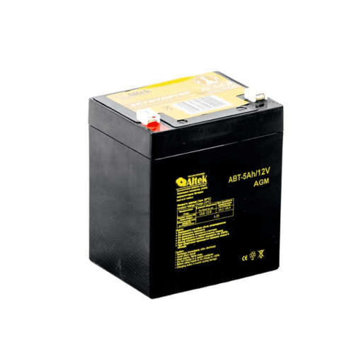 Аккумулятор ALTEK ABT 5Аh 12V AGM для систем резервного питания
