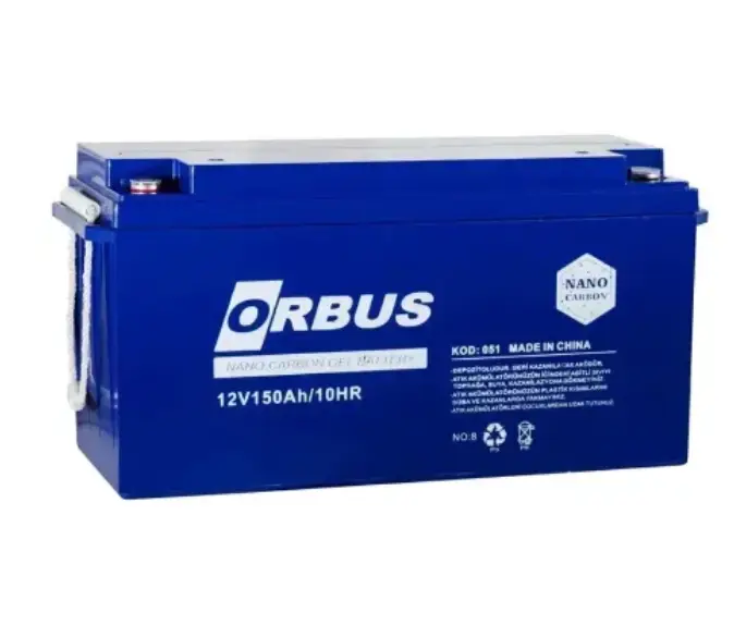 Акумулятор гелевий ORBUS CG12150 150Ah 12V GEL для використання з ДБЖ