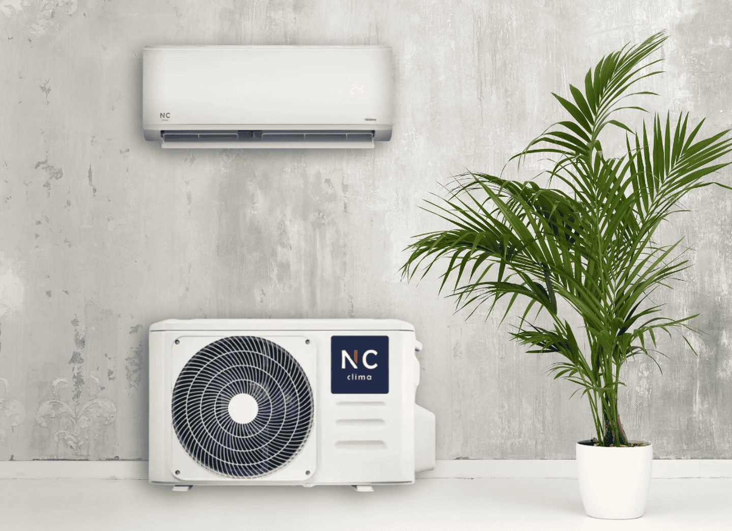 Кондиціонер NC clima NCI07EHMIw1eu/NCO07EHMIw1eu Manchester до 20 кв.м, 2 кВт, фреон R32, інверторний
