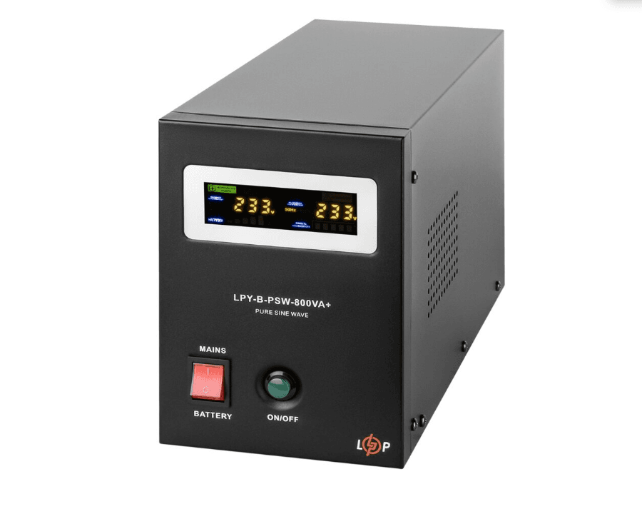 Источник бесперебойного питания (ИБП) Logic Power с правильной синусоидой 12V LPY-B-PSW-800VA+(560Вт) 5A/15A