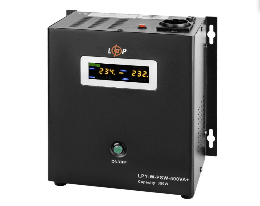 Источник бесперебойного питания (ИБП) Logic Power с правильной синусоидой 12V LPY-W-PSW-500VA+(350Вт)5A/10A