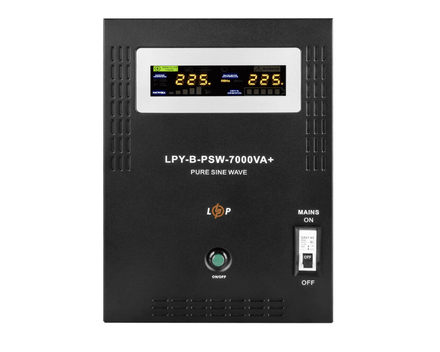 Источник бесперебойного питания (ИБП) Logic Power с правильной синусоидой 48V LPY-B-PSW-7000VA+(5000Вт)10A/20A