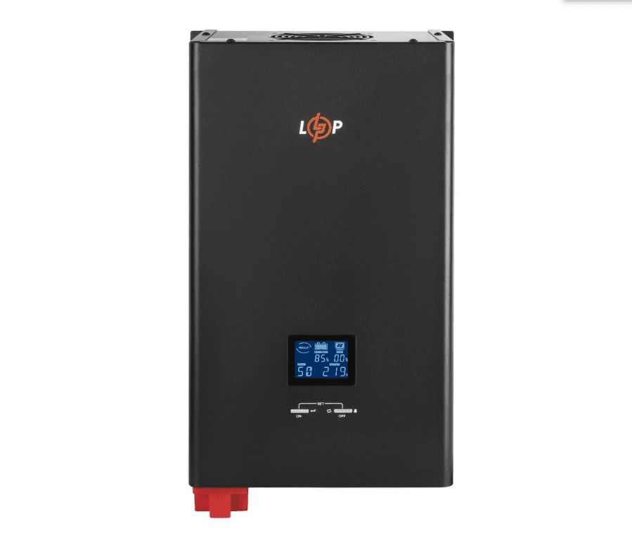 Джерело безперебійного живлення LogicPower (ДБЖ) з правильною синусоїдою 24V LPE-W-PSW-3600VA+(2500Вт) 1-50A