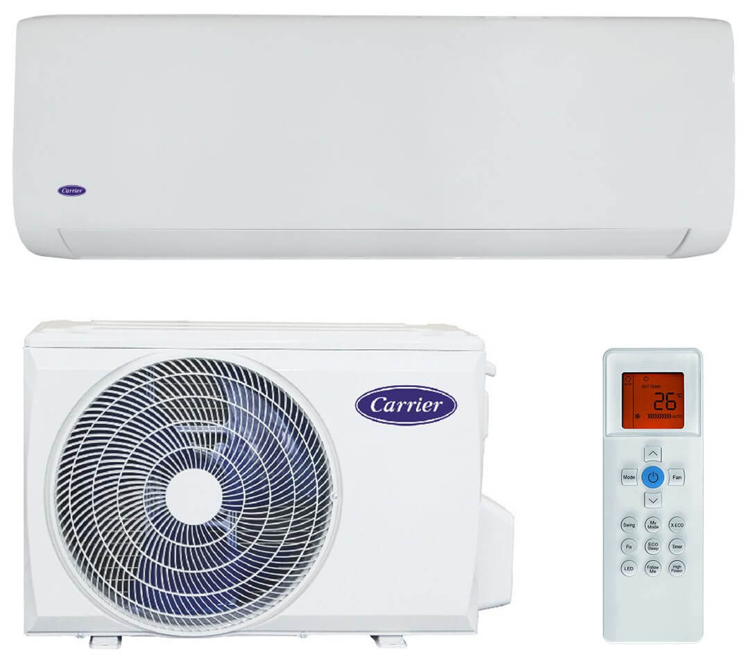 Кондиціонер Carrier до 35 м² серія QHG модель 42QHG012D8S 3,65 кВ, інверторний до -15°C