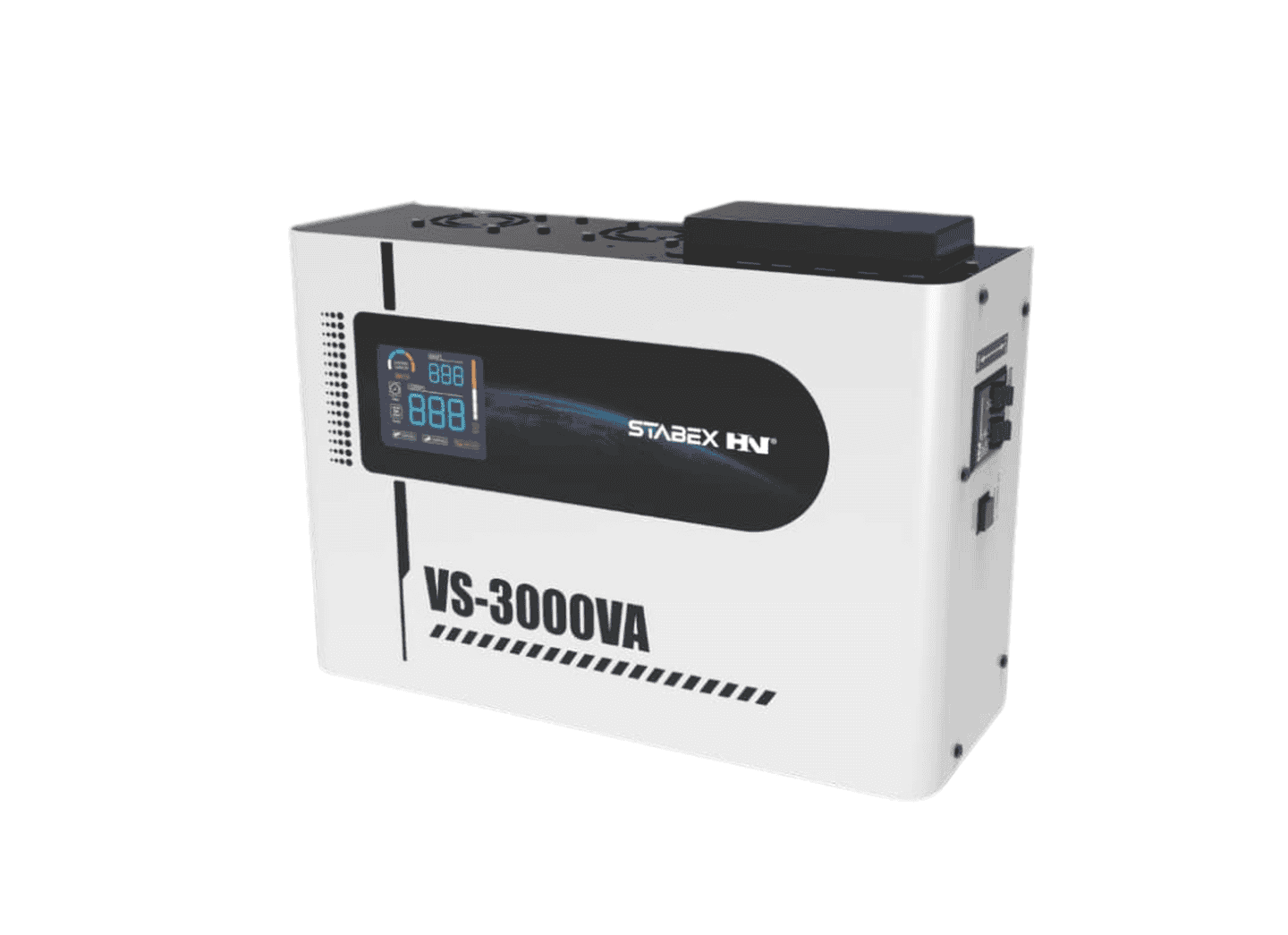 Стабілізатор напруги Stabex VS-3000VA, потужність 3500 Вт, симісторний, 16 ключів, підходить для сонячних інверторів