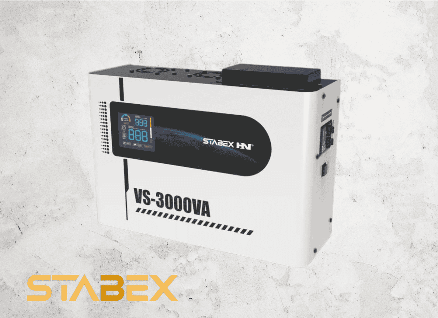 Стабілізатор напруги Stabex VS-3000VA, потужність 3500 Вт, симісторний, 16 ключів, підходить для сонячних інверторів
