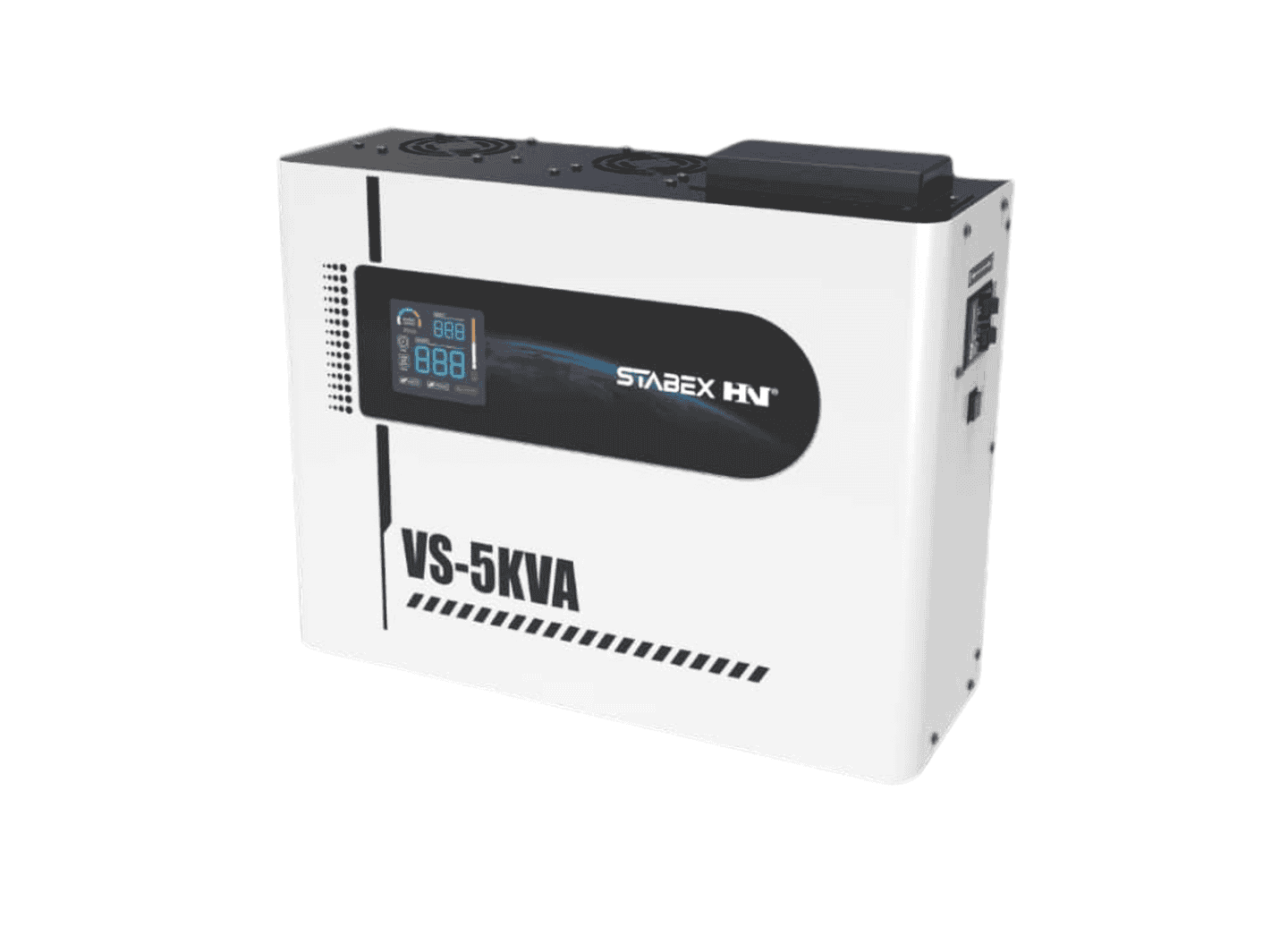 Стабілізатор напруги Stabex VS-5KVA, потужність 5500 Вт, симісторний, 16 ключів, підходить для сонячних інверторів