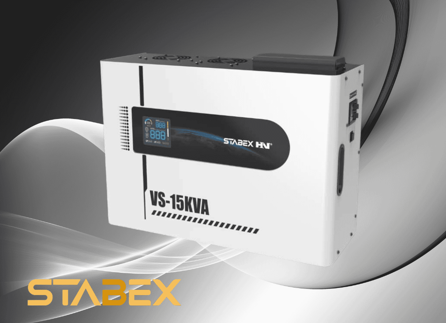 Стабілізатор напруги Stabex VS-15KVA, потужність 15 кВт, тиристорний, 16 ключів, підходить для сонячних інверторів