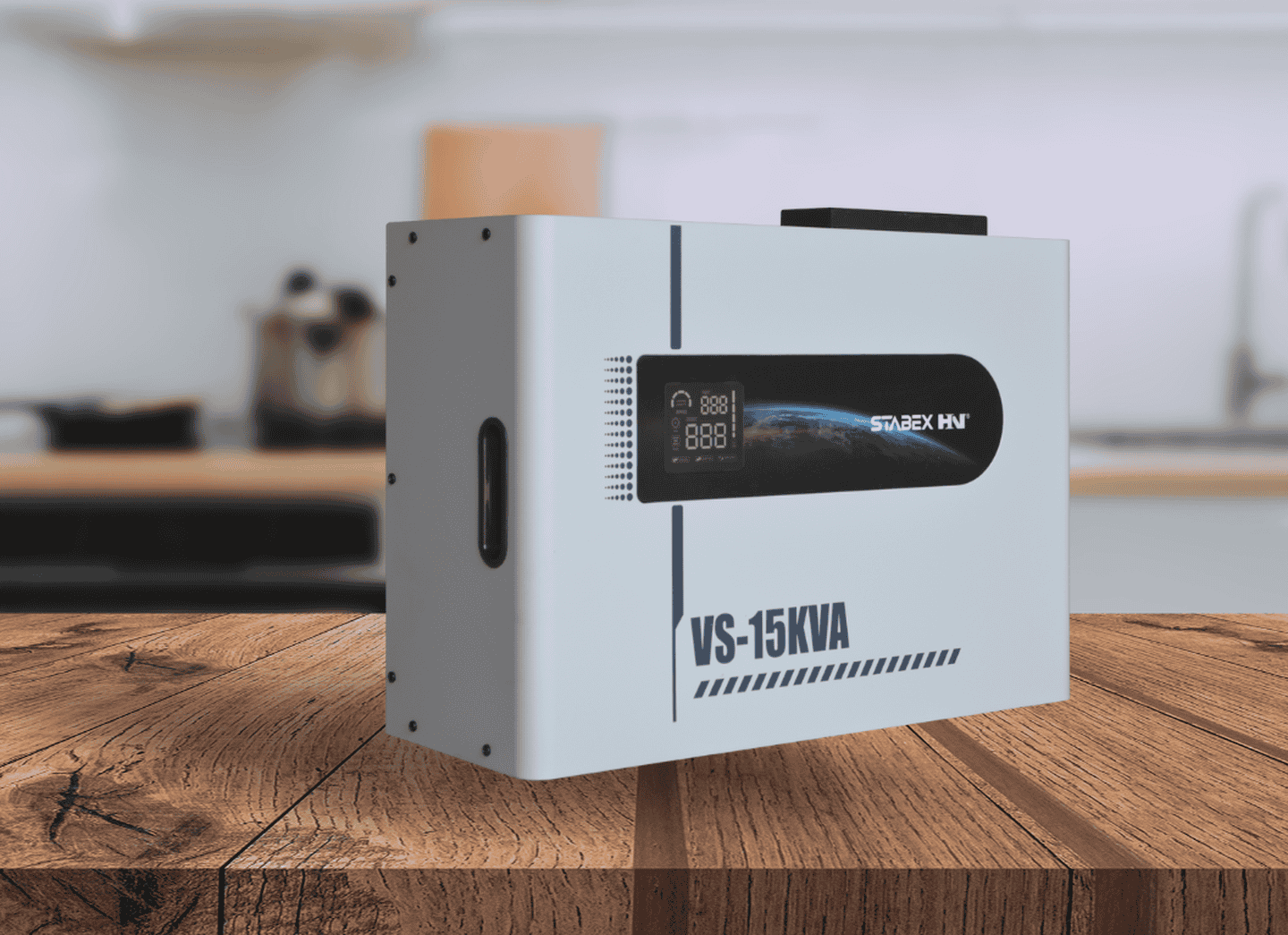 Стабілізатор напруги Stabex VS-15KVA, потужність 15 кВт, тиристорний, 16 ключів, підходить для сонячних інверторів