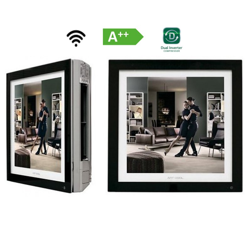 Кондиціонер LG A12FT ArtCool Galery 3,5 кВт, інвертор, 35 кв. м, до -15°C