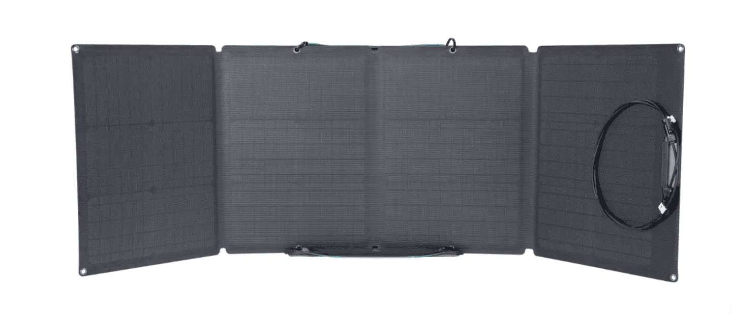 Сонячна панель EcoFlow 110W Solar Panel портативна, переносна, джерело альтернативної енергії