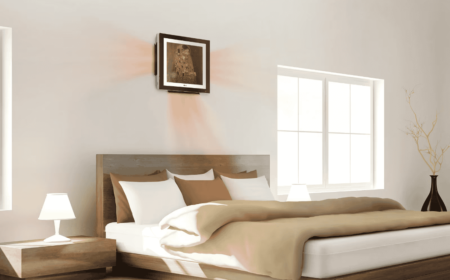Кондиціонер LG A12FT ArtCool Galery 3,5 кВт, інвертор, 35 кв. м, до -15°C