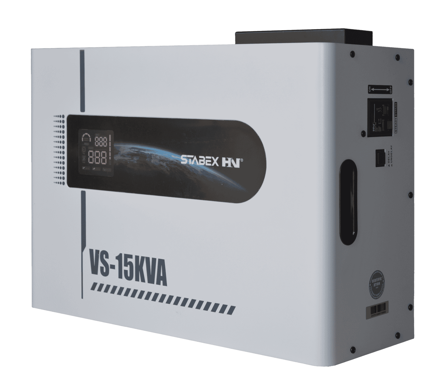 Стабілізатор напруги Stabex VS-15KVA, потужність 15 кВт, тиристорний, 16 ключів, підходить для сонячних інверторів